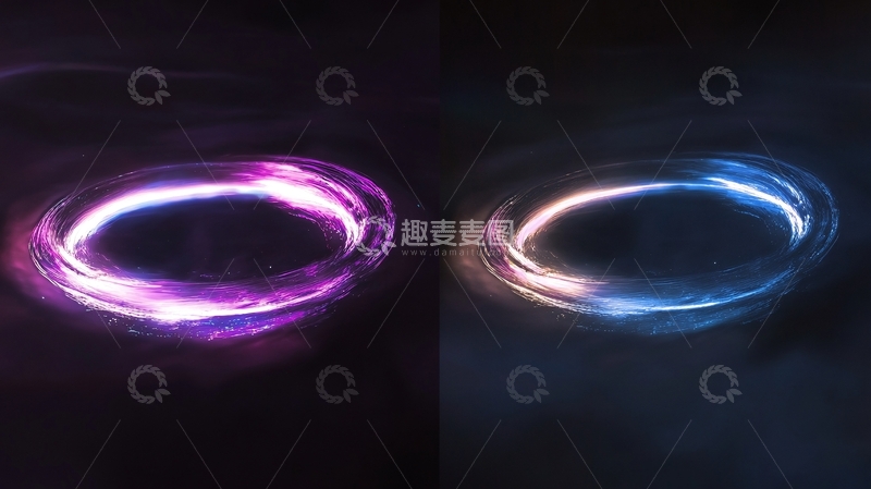 高清大图下载【趣麦麦图】光效对比