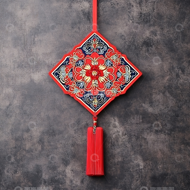 高清大图下载【趣麦麦图】平安结装饰品1