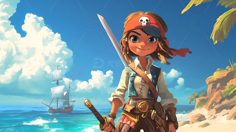 高清大图下载【趣麦麦图】畅想美好冒险旅程1