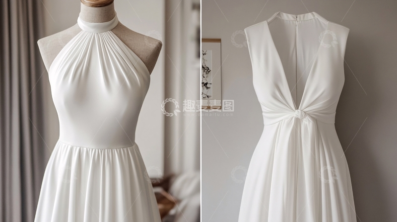 高清大图下载【趣麦麦图】女装婚纱