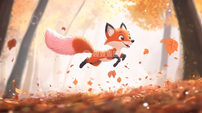 高清大图下载【趣麦麦图】小狐狸临摹20