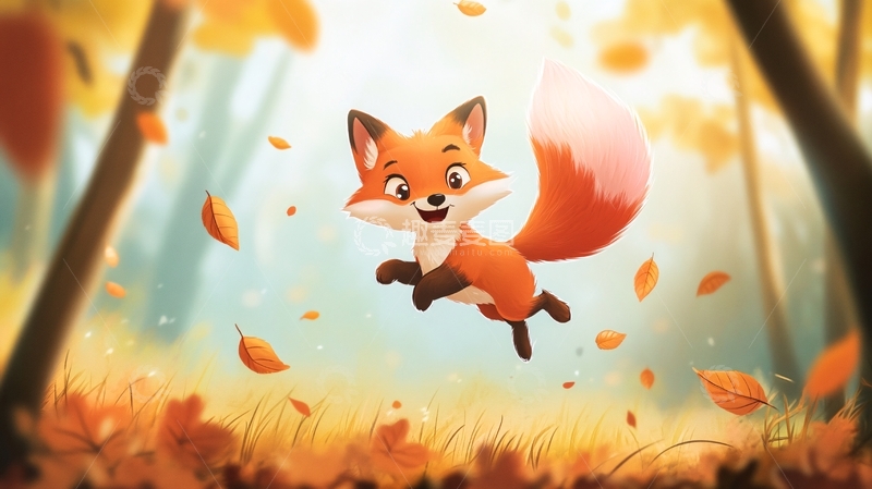 高清大图下载【趣麦麦图】小狐狸临摹19