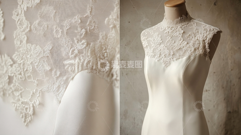 高清大图下载【趣麦麦图】花边立裁卷花