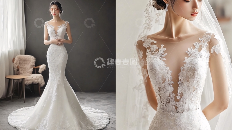高清大图下载【趣麦麦图】婚纱基础首选