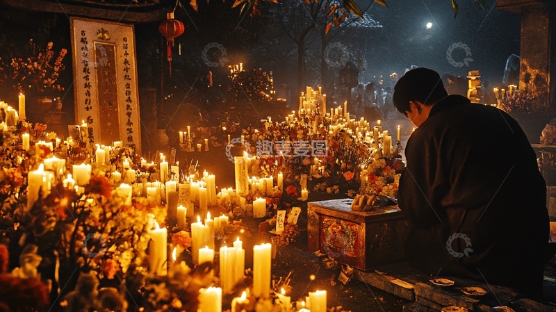 高清大图下载【趣麦麦图】祭奠祖师