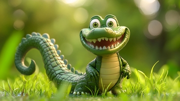 呆萌小恐龙形象11