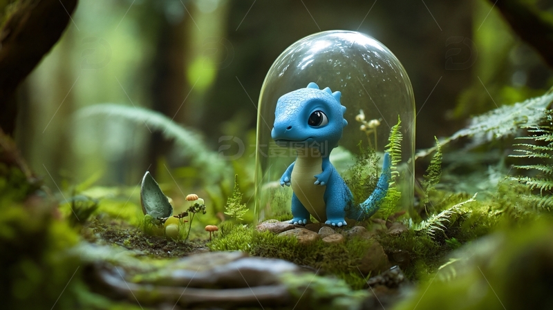 呆萌小恐龙形象14