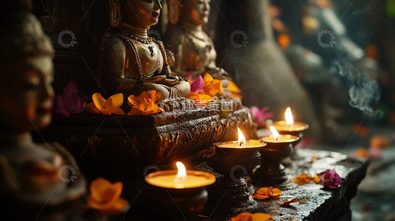 高清大图下载【趣麦麦图】燃灯古佛