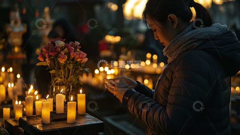 高清大图下载【趣麦麦图】祈福祷告许愿