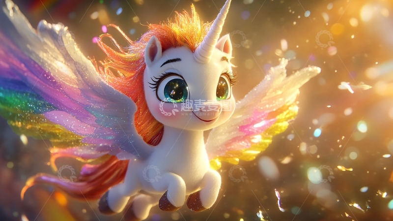 高清大图下载【趣麦麦图】梦幻童话彩虹彩虹小马2