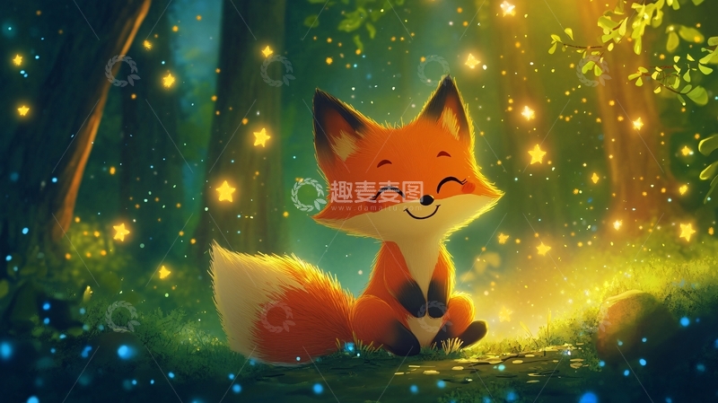 高清大图下载【趣麦麦图】小狐狸壁纸8