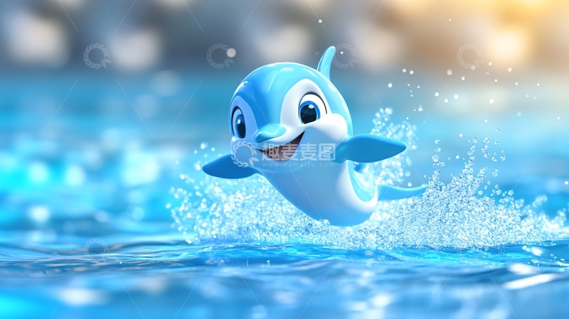 高清大图下载【趣麦麦图】原创鱼宝宝