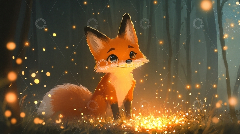 高清大图下载【趣麦麦图】小狐狸临摹27