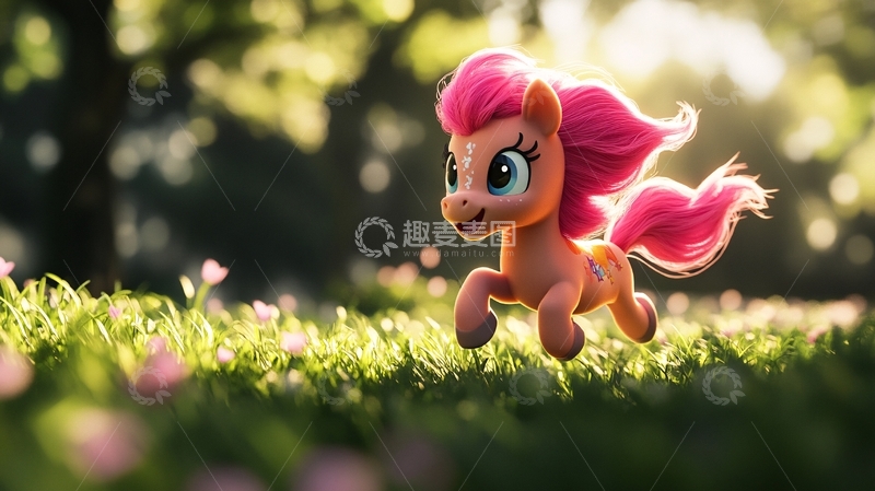 高清大图下载【趣麦麦图】小马高清图