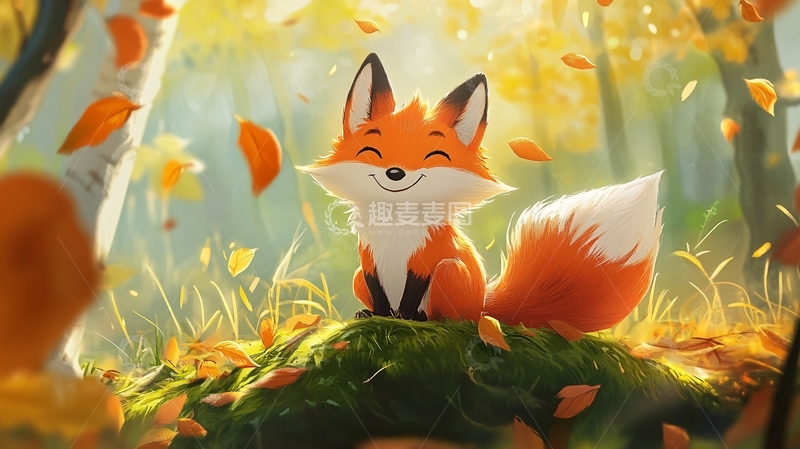 高清大图下载【趣麦麦图】小狐狸临摹29