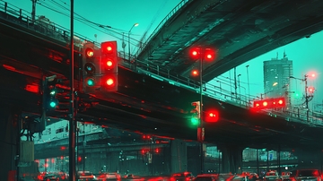 城市红灯路口22