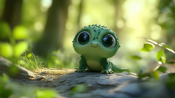 呆萌小恐龙形象19