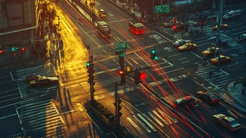 城市红灯路口27