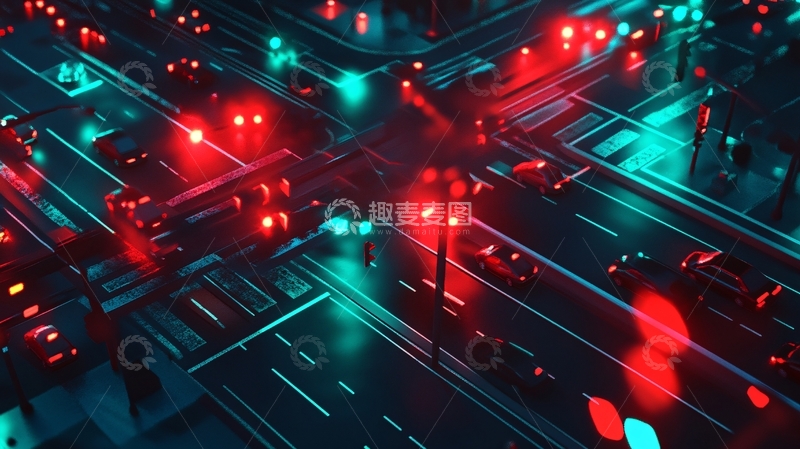 高清大图下载【趣麦麦图】智慧交通4