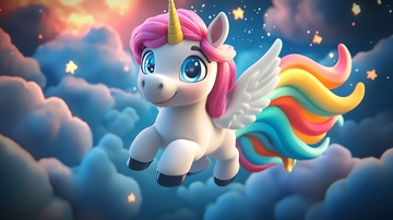 梦幻童话彩虹彩虹小马4