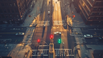 城市红灯路口25