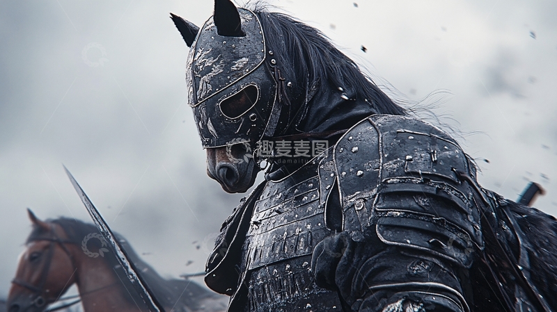 高清大图下载【趣麦麦图】骑士高清大图3