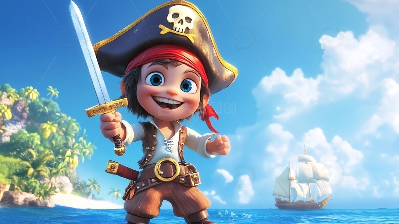 海盗王系列卡通形象3