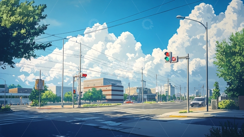 高清大图下载【趣麦麦图】动漫风景1