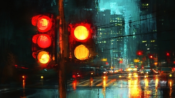 城市红灯路口33