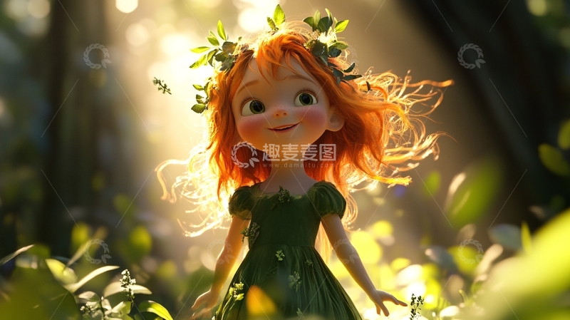 高清大图下载【趣麦麦图】魔发奇缘10