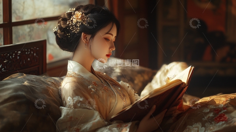 高清大图下载【趣麦麦图】古典文艺