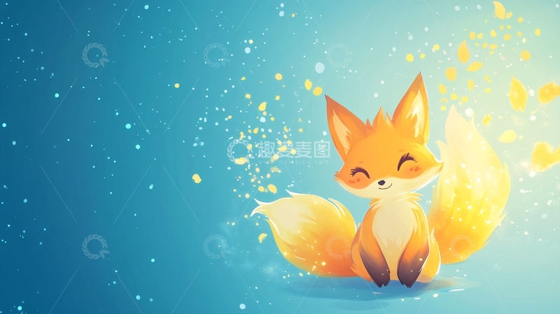 高清大图下载【趣麦麦图】小狐狸临摹33