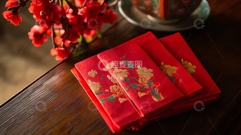 高清大图下载【趣麦麦图】迎亲红包