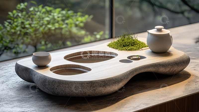 高清大图下载【趣麦麦图】创意茶台