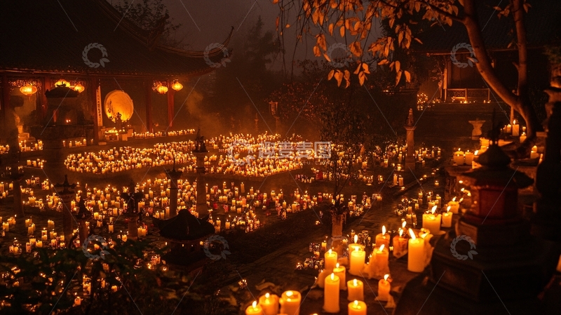 高清大图下载【趣麦麦图】祭地场景