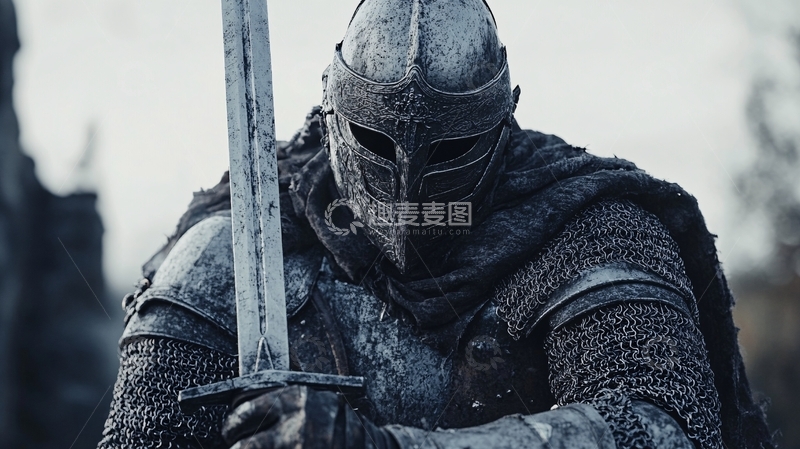 高清大图下载【趣麦麦图】披挂全身盔甲