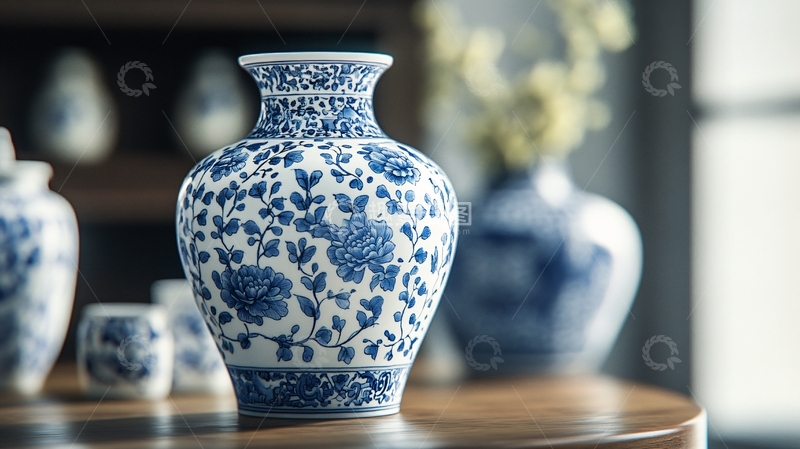 高清大图下载【趣麦麦图】青花瓷品1