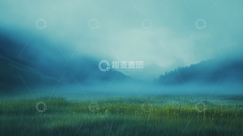 高清大图下载【趣麦麦图】梦幻飘渺