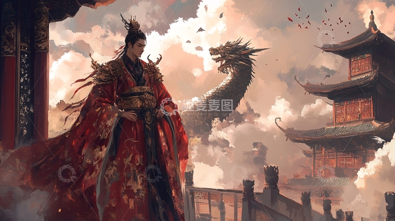 高清大图下载【趣麦麦图】睥睨天下