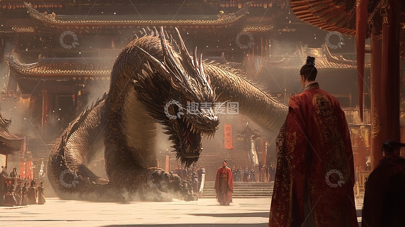 高清大图下载【趣麦麦图】龙年建模2