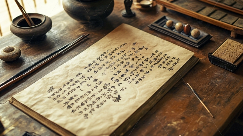 高清大图下载【趣麦麦图】古代写经