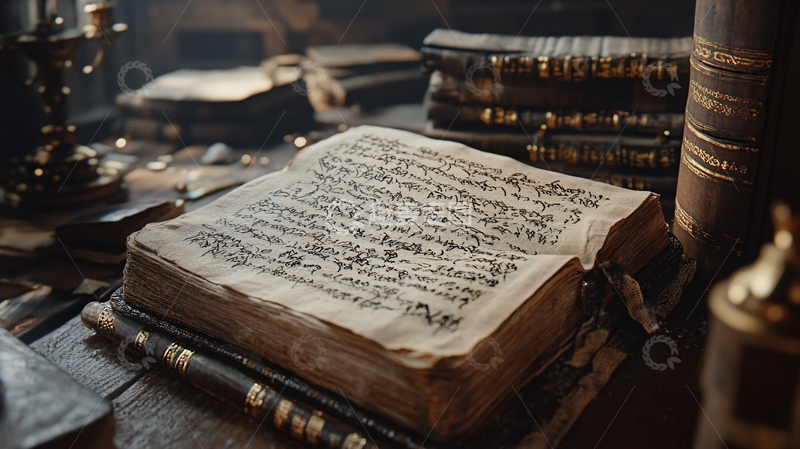 高清大图下载【趣麦麦图】古代经文