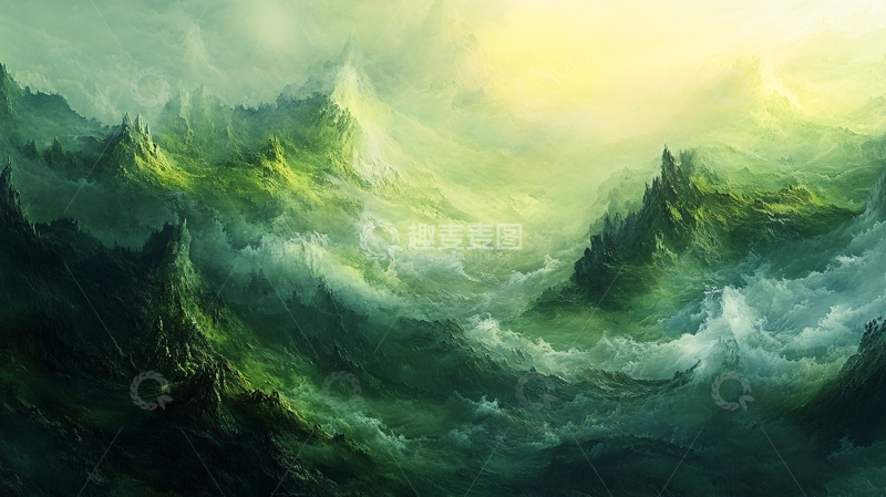 高清大图下载【趣麦麦图】风景原画11