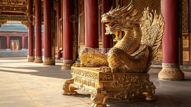 高清大图下载【趣麦麦图】慈宁宫神兽1
