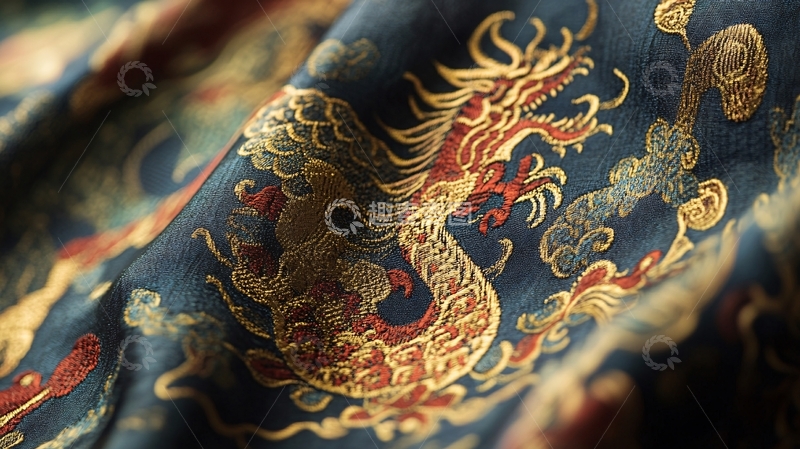 高清大图下载【趣麦麦图】龙袍细节
