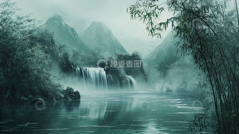 高清大图下载【趣麦麦图】大气高清意境山水22