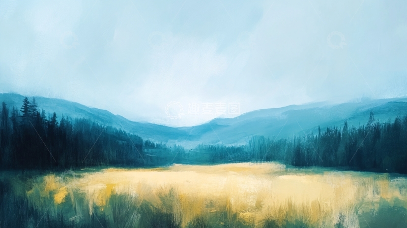 高清大图下载【趣麦麦图】风景厚涂7