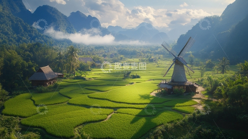 高清大图下载【趣麦麦图】田园风景壁纸6