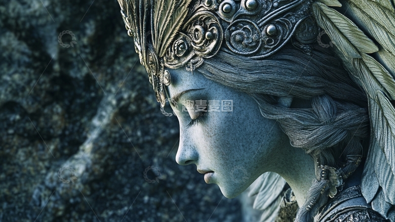 高清大图下载【趣麦麦图】高清女神塑像1