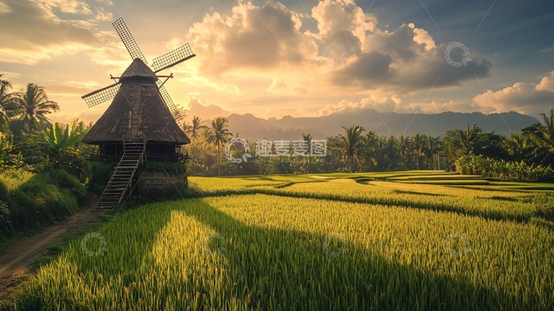 高清大图下载【趣麦麦图】唯美农村场景78